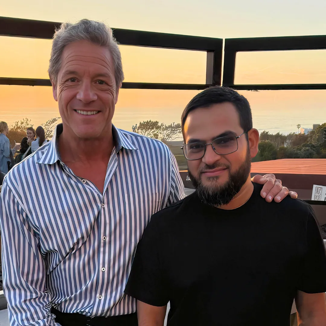 Muhammad Asmal with John Assaraf